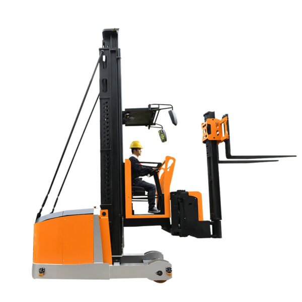 Turret Truck Man-up Order Picker, Very Narrow Aisle Battery Forklift, Man-up Truck Turret Truck