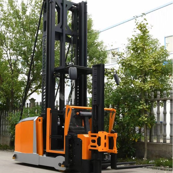 Man Up Electric Three Way Stacker Forklift, Picker Forklift, order picker truck